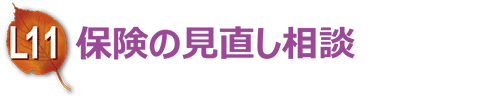 保険の見直し相談